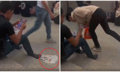 M'sian Boys Pick Up Littered Trash At Pavilion, Sends An Important Message To Humans Everywhere - WORLD OF BUZZ