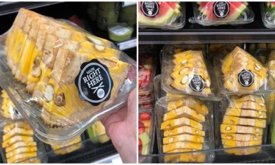 The Jackfruit Hilariously Cut Like Watermelon At Whole Foods In America - WORLD OF BUZZ