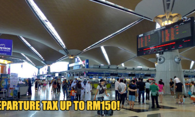 People Flying Out Of Malaysia Must Pay Departure Tax Up To RM150 From 1 September - WORLD OF BUZZ 1