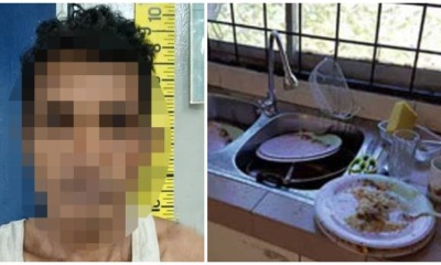abah Man Slashed Housemate With A Parang After Cannot Tahan Being Scolded For Not Doing the Dishes - WORLD OF BUZZ