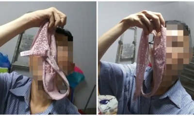 Man Went Viral For His Perverted Photos Of Allegedly Sniffing Women's Used Underwear - WORLD OF BUZZ