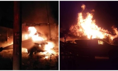 Raging Blaze In Perak Burns Down House Taking The Lives of Husband, Wife And Less Than 1yo Baby - WORLD OF BUZZ