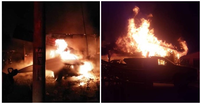 Raging Blaze In Perak Burns Down House Taking The Lives of Husband, Wife And Less Than 1yo Baby - WORLD OF BUZZ