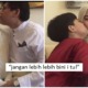"That's My Wife!" Father Jealously Says as Son Cheekily Tries to Steal A Kiss From Mother - WORLD OF BUZZ