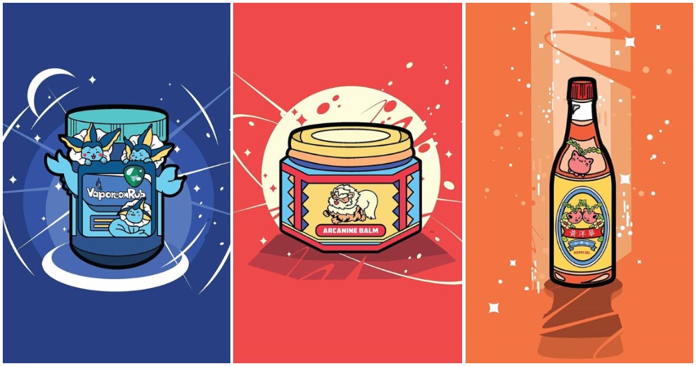 This Artist Recreated Our Childhood Ointments with Pokemon & It's SO CUTE - WORLD OF BUZZ 7