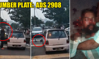 Video: 3 Men in Cheras Hit, Rob & Run Over Victim With Perodua Kancil - WORLD OF BUZZ