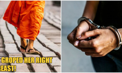 A Monk Groped A Woman's Breast After Drinking Beer & Ends Up In Jail - WORLD OF BUZZ