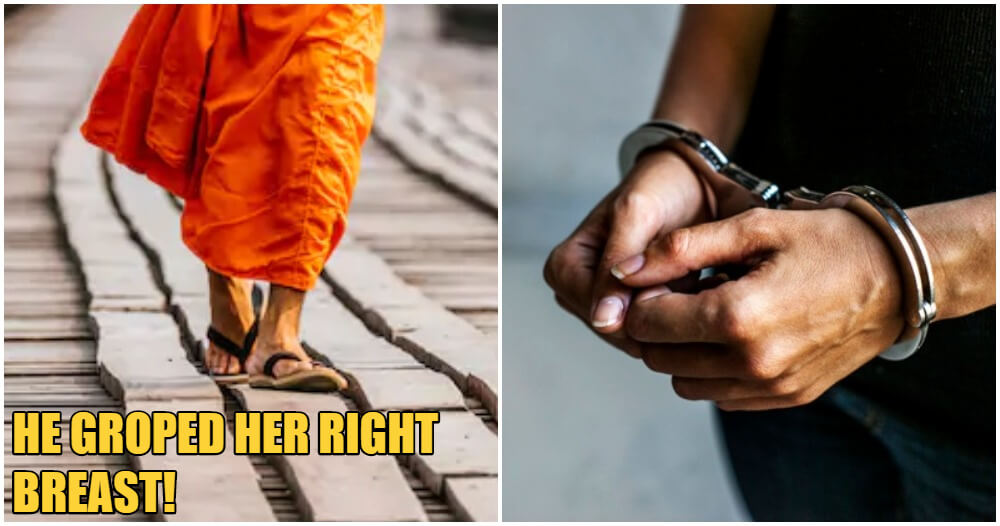A Monk Groped A Woman's Breast After Drinking Beer & Ends Up In Jail - WORLD OF BUZZ