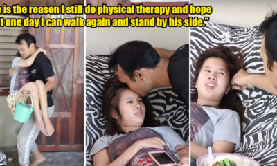 31yo Man Cares for Paralysed GF Every Day for 3 Years - WORLD OF BUZZ