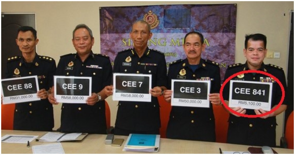 "CEE841" Goes For RM5.1k & We Hope The Car Will Be A Kia - WORLD OF BUZZ 5