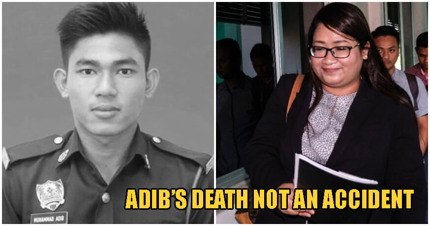Court Rules That Criminal Act By 2 or More People Caused Adib's Death, M'sians Want Justice - WORLD OF BUZZ