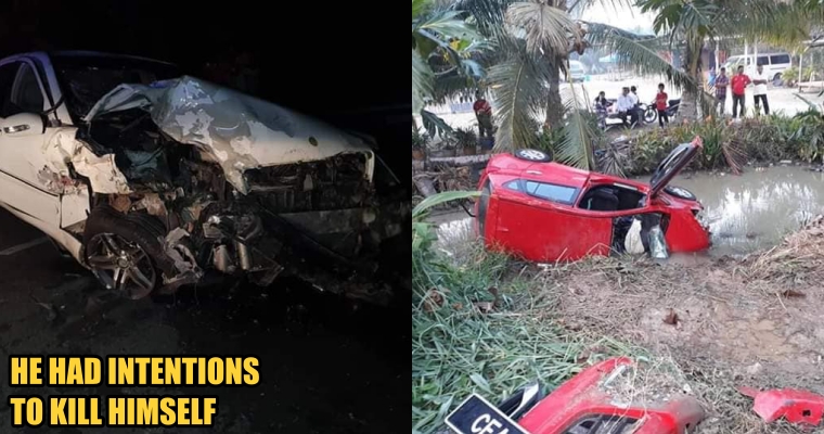 Driver Slits His Throat After Causing a Car Accident - WORLD OF BUZZ 3