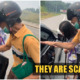 Beware: Elderly Couple Seen In KL & Selangor Is Scamming Drivers By Saying Their Motorbike Broke Down! - WORLD OF BUZZ