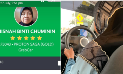 Having OKU Son And A Husband With Cancer, 60yo Lady Becomes A Grab Driver To Support Them - WORLD OF BUZZ 3