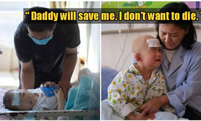 "I don't want to die. I'm afraid." 5yo Boy BEGS Parents To Treat His Cancer Despite Having No Money - WORLD OF BUZZ 1