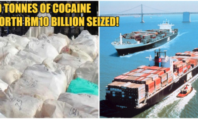International Drug Ring Tried Smuggling 50,000kg of Cocaine Worth RM10 BILLION in Penang - WORLD OF BUZZ