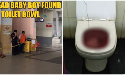 Kuantan Cleaner Tries To Unblock Clogged Toilet , Turns Out It's A Dead Baby Boy - WORLD OF BUZZ 3