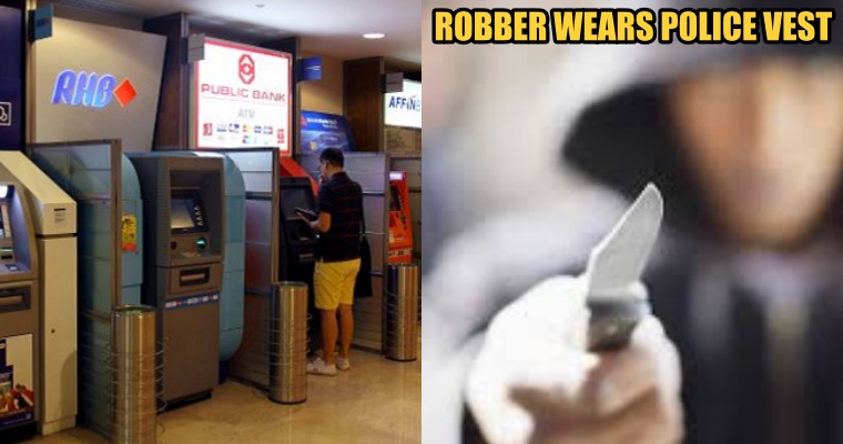 Malaysian Robbers Dressed Like Police to Rob 39-year-old Man at Knifepoint - WORLD OF BUZZ