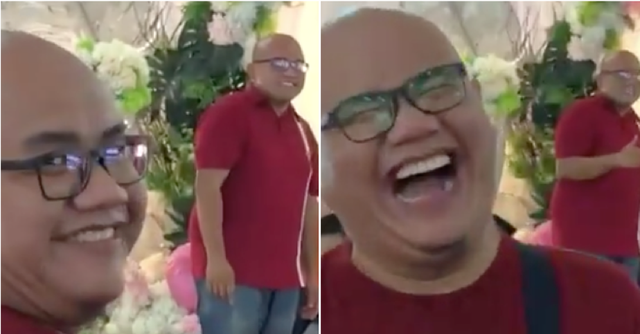 Man Amazed After Finding Someone That Looks Exactly Like Him At A Wedding - WORLD OF BUZZ