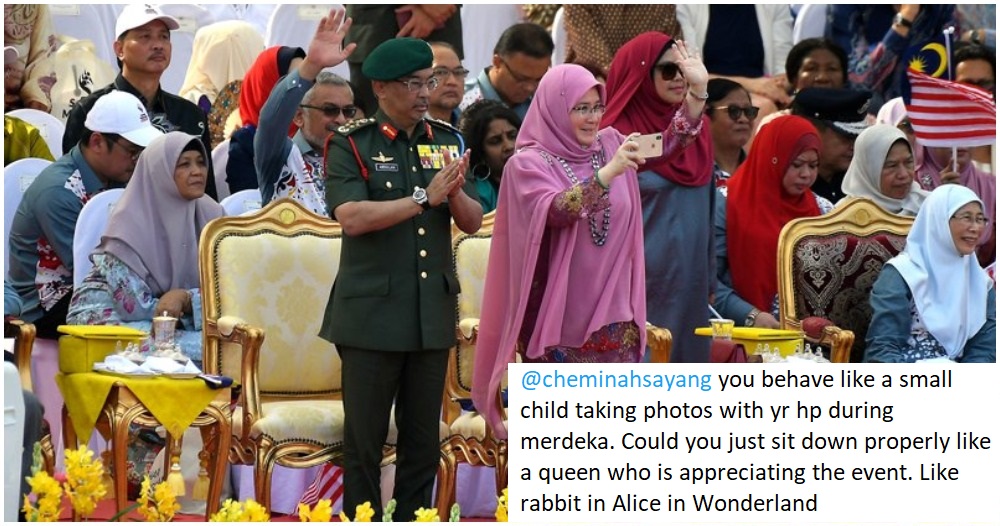 Netizens Are Outraged After Troll Tells Permaisuri Agong To "Sit Down & Act Like A Queen" - WORLD OF BUZZ 8