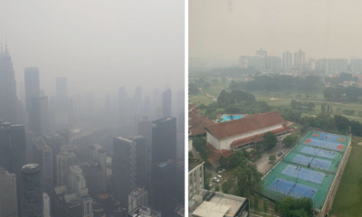 [Photos] The Haze Is So Bad in Malaysia That Even KL Tower & KLCC Are Barely Visible - WORLD OF BUZZ 4