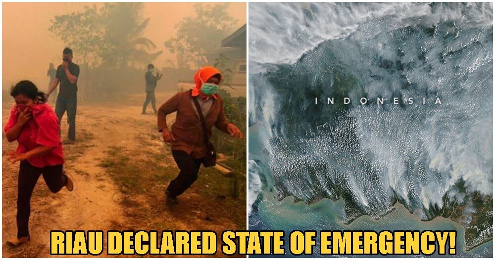 Riau Officially Declared State Of Emergency From Haze, Government Starting Evacuations Immediately - WORLD OF BUZZ