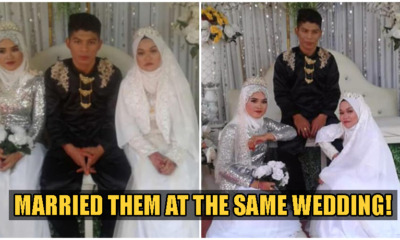 Sabah Man Can't Decide Which Girlfriend To Marry, Marries Them BOTH At The Same Time - WORLD OF BUZZ