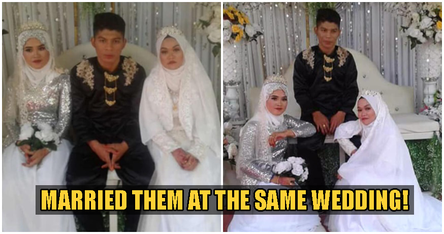 Sabah Man Can't Decide Which Girlfriend To Marry, Marries Them BOTH At The Same Time - WORLD OF BUZZ