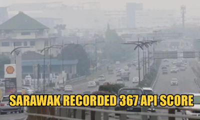 Sri Aman In Sarawak Recorded New High of 367 API, Enters Hazardous Levels of Air Pollution - WORLD OF BUZZ