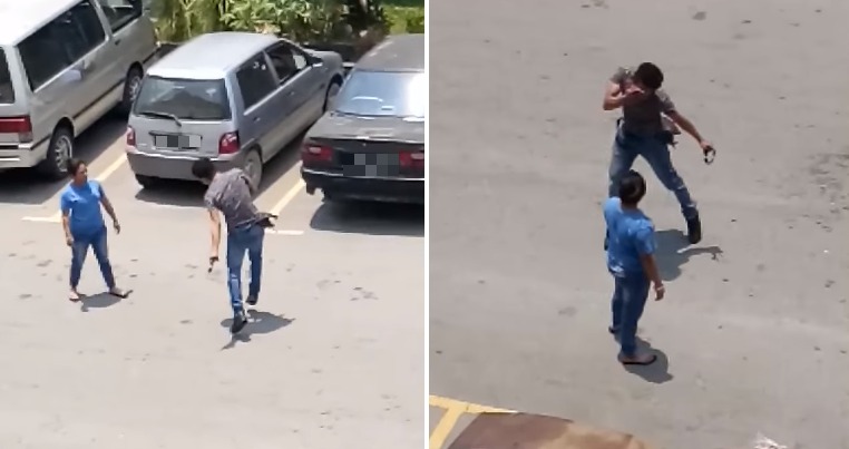 Watch: M'sian Man Rather Slap Himself HARD When Arguing With Wife Instead of Harming Her - WORLD OF BUZZ 3