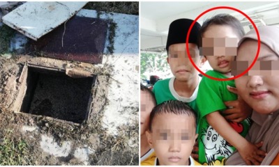 5yo Ipoh Boy Tragically Falls into Open Septic Tank & Drowns in Liquid Sewage - WORLD OF BUZZ 4