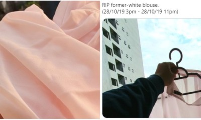 Adorable Husband Accidentally Made His Wife's NEW White Blouse Pink And Went Through Hell To Fix It - WORLD OF BUZZ 8
