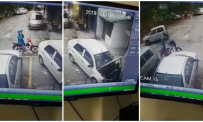 Car Battery Thief Manages To Steal Three Saga Batteries Within 10 Minutes! - WORLD OF BUZZ 3