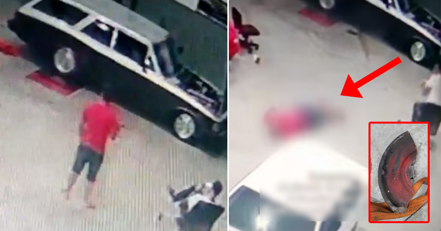 Shocking Video Shows Car Clutch Explode & Hits Man's Head, Killing Him Instantly During Dyno Test - WORLD OF BUZZ
