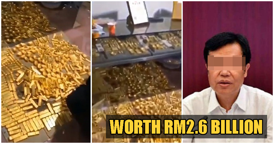 Corrupt Politician Caught Hiding 13,500kg of Gold Worth RM2.6 BILLION In His Mansion - WORLD OF BUZZ