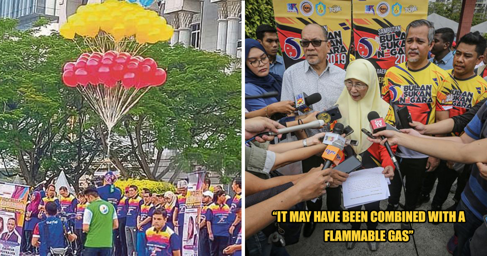 DPM: Putraja Balloon Explosion Maybe Due to Organizers Mixing Helium with Flammable Gas to Cut Costs - WORLD OF BUZZ 1
