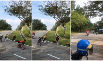 Foodpanda Rider Joins Lajak Bike Kids As They Engage In A Race - WORLD OF BUZZ 2