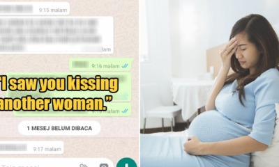 "I Hope You & The Baby Die In Childbirth," Says M'sian Man After Pregnant Wife Caught Him Cheating - WORLD OF BUZZ 3