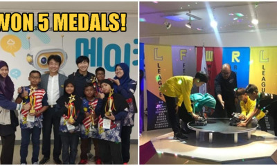 Incredible M'sian Primary Students Win 5 Medals At An International Robotics Competition In Korea - WORLD OF BUZZ