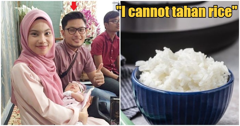 "It's like my throat is allergic to rice," Says Pahang Man Who Cannot Stand Eating Rice - WORLD OF BUZZ 1
