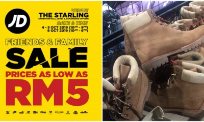 JD Is Having A Warehouse Sale At Starling Mall From Now Until 6th Oct with Prices Starting From RM5! - WORLD OF BUZZ