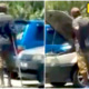 Kantoi! Suspicious Limping Beggar Apparently Own A Car And Can Stride Around It Just Fine - WORLD OF BUZZ 6
