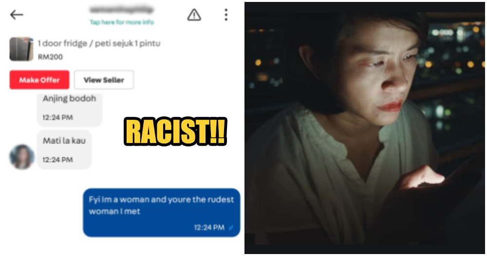 "Keep For Dumb Malay Women" Girl Insulted By Online Seller With Racist And Sexist Remarks - WORLD OF BUZZ 1