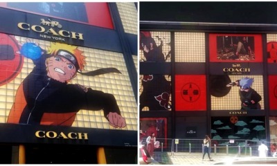 Naruto & Friends Take Over KL Ahead of Coach's Limited Edition Michael B. Jordan Collab - WORLD OF BUZZ