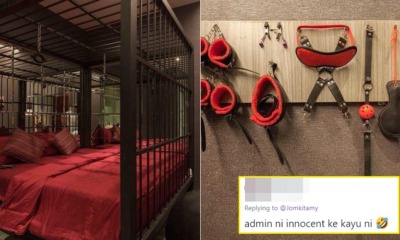 Netizen Innocently Posted About "Prison Hotel" But Didn't Know That It Was Actually BDSM-Inspired - WORLD OF BUZZ