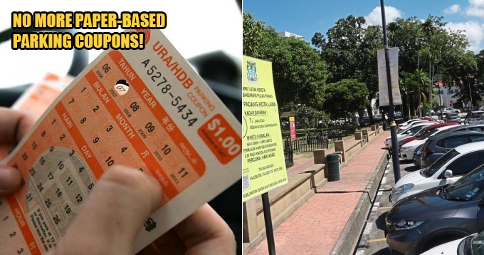 Paper-Based Parking Coupons Will No Longer Be Sold In Penang, Drivers Must Use App In 2020 - WORLD OF BUZZ