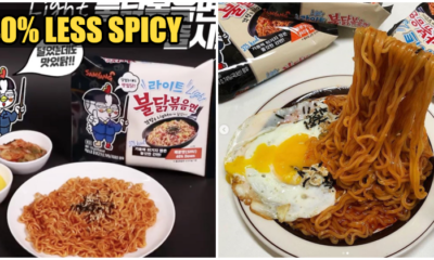 Samyang Korea Now Has 40% Less Spicy “Light” Noodles For Those Who Can’t Tahan Pedas! - WORLD OF BUZZ 2