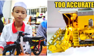 talented siblings created realistic vehicle models from just cardboards and waste materials - WORLD OF BUZZ 2