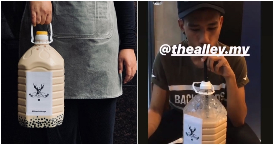 The Alley Offers Bubble Tea Aficionados A Chance To Win Five-litres of Boba In A Challenge! - WORLD OF BUZZ 4