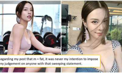 "The post was meant for my modeling friends" Says Fat Shaming M'sian Influencer in Apology - WORLD OF BUZZ